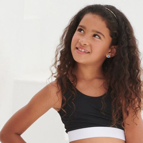 Kids fashion crop top Thumbnail