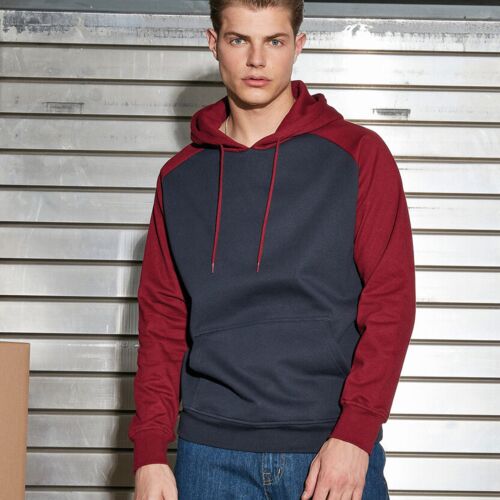 Basic raglan hoodie Thumbnail