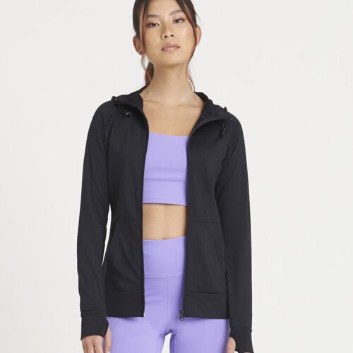 Women's cool contrast zoodie Thumbnail