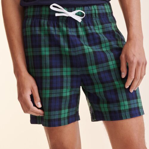 Tartan lounge shorts Thumbnail