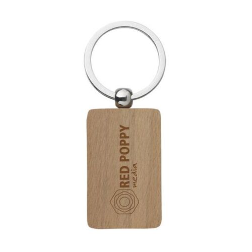 WoodKey Rectangle keychain Thumbnail
