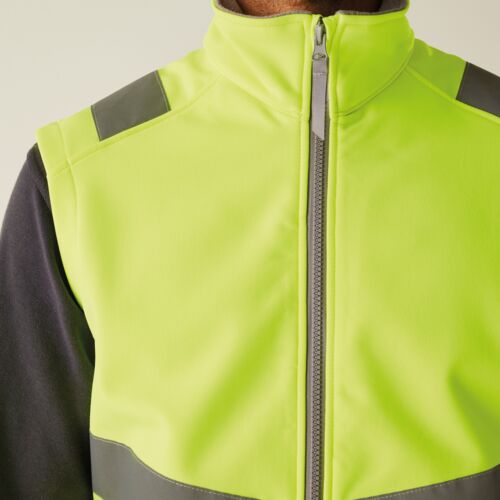 Hi-vis Pro contract Ablaze softshell bodywarmer Thumbnail