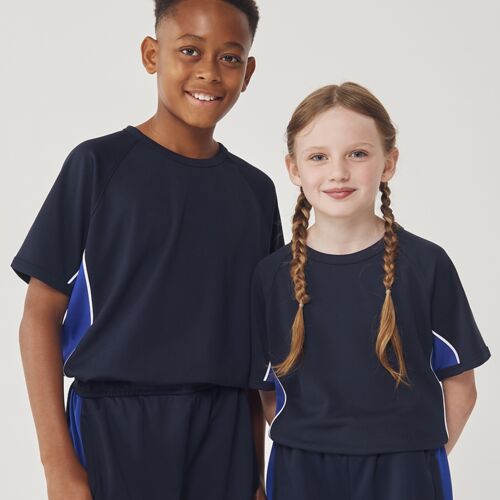 F/Hales Kids Teamwear Panel T-Shirt Thumbnail