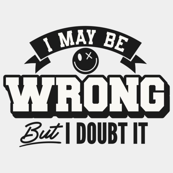 I may be wrong Thumbnail