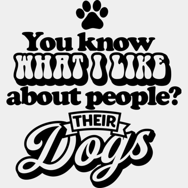 You know what I like about people SVG Thumbnail