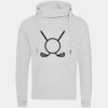 Cross neck hoodie Thumbnail