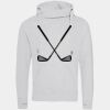 Cross neck hoodie Thumbnail