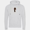 Cross neck hoodie Thumbnail