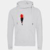 Cross neck hoodie Thumbnail