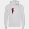 Cross neck hoodie Thumbnail