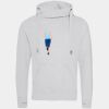 Cross neck hoodie Thumbnail
