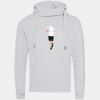 Cross neck hoodie Thumbnail