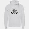 Cross neck hoodie Thumbnail